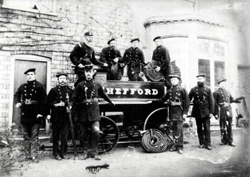Shefford Brigade and their Tilley engine